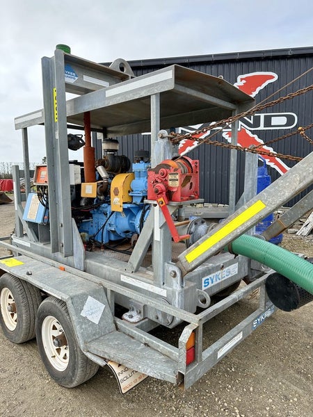 Sykes High Head trailer Dewatering pump Carousel 16