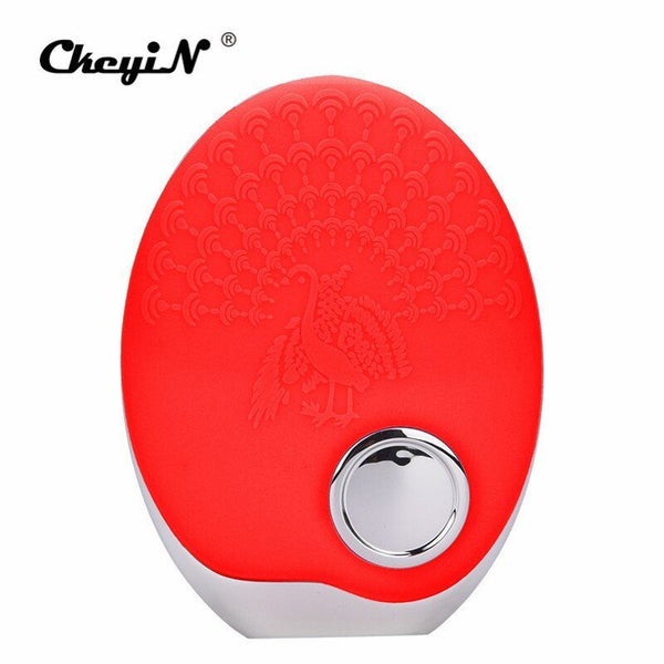 Electric ultrasonic wireless charging cleansing brush silicone rechargeable Carousel 1