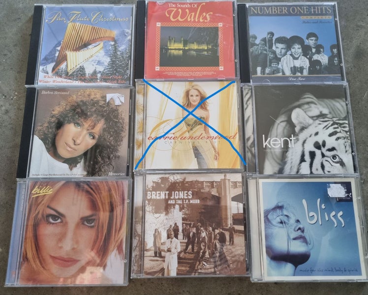 Bulk CD collection $2 each disc Carousel 1
