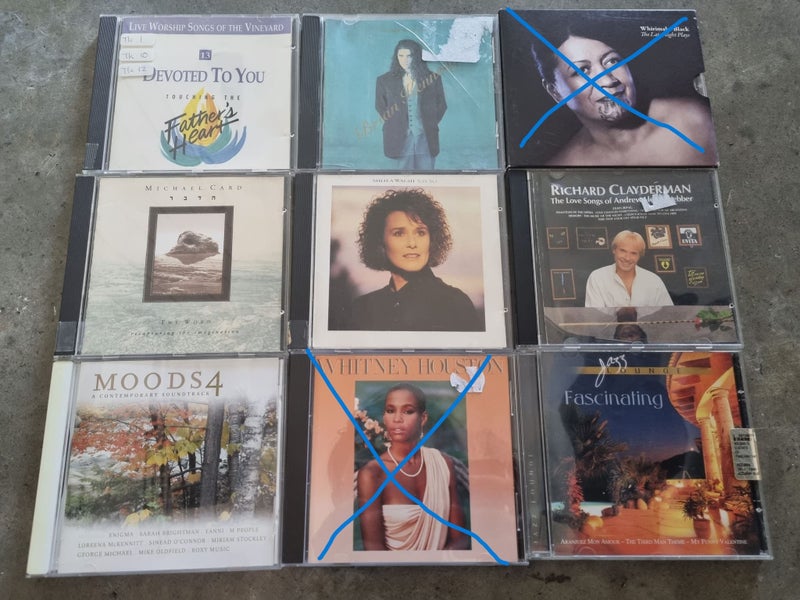 Bulk CD collection $2 each disc Carousel 1