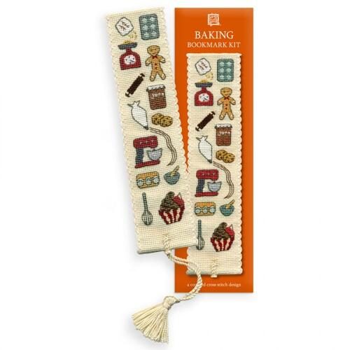 Textile Heritage Bookmark Cross Stitch Kit - Baking Carousel 1
