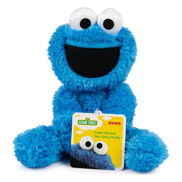 Sesame Street - Take Along Buddy Cookie Monster - Kids Soft Toy, Birth+ Carousel 1