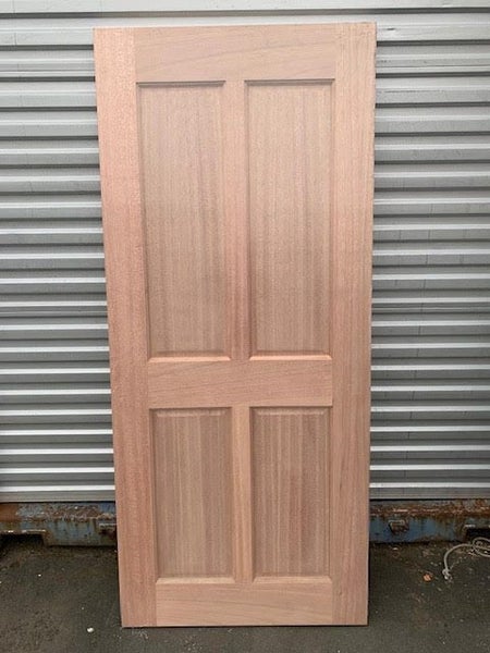 MERANTI 4 PANEL ENTRANCE DOOR 1980 X 810 Carousel 1