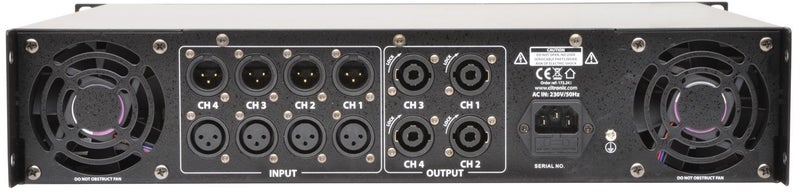 Quad Power Amplifier - 4 x 580 Watt RMS Carousel 2