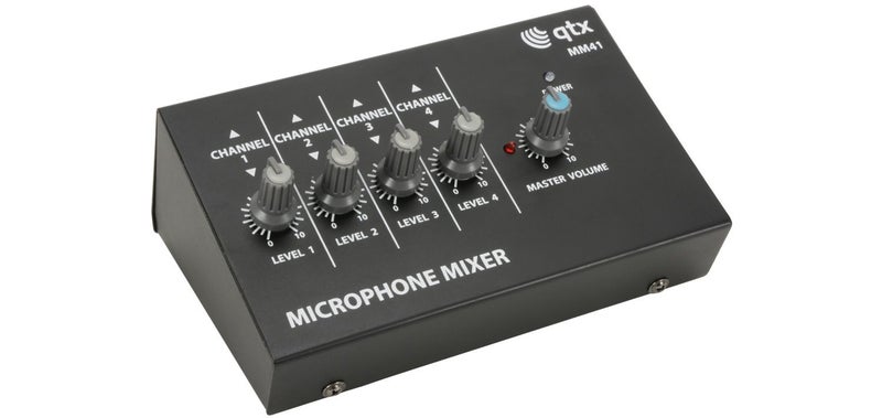 4 Channel Mini Microphone Mixer Carousel 1