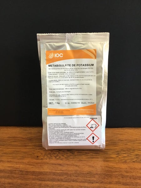 Potassium Metabisulphite 1kg Carousel 1