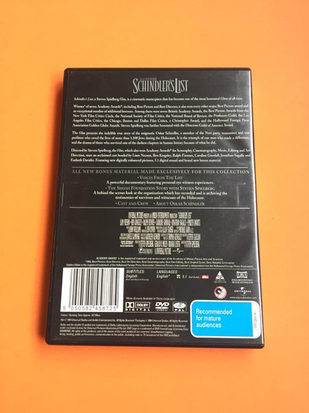 Schindler's List (2-Disk Special Edition)63625052342019111