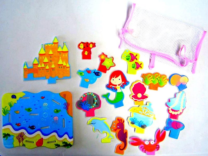 Mermaid Floating Bath Toy - EVA Foam - LAST ONE - NO MORE ORDERED Carousel 1