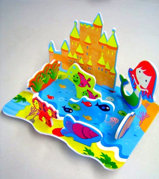 Mermaid Floating Bath Toy - EVA Foam - LAST ONE - NO MORE ORDERED Carousel 2