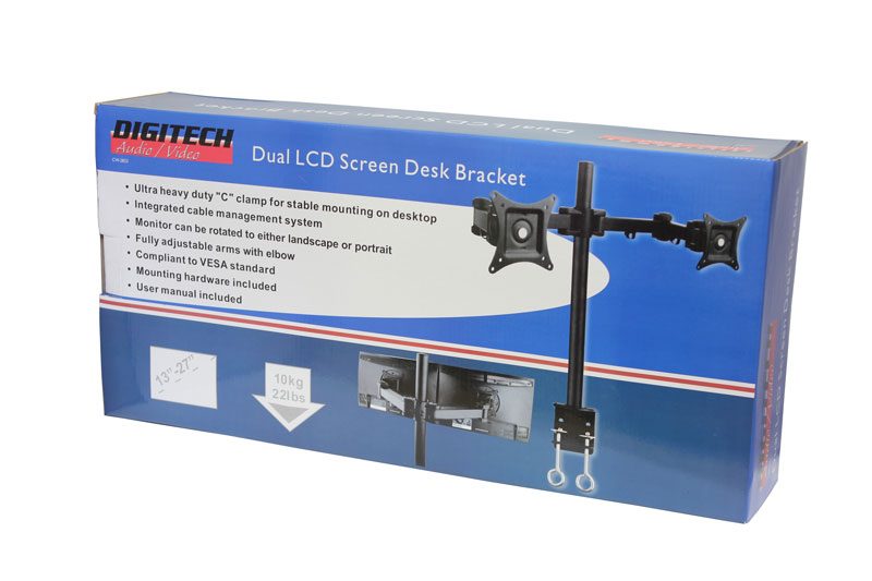 Double Screen LCD Bracket Carousel 2