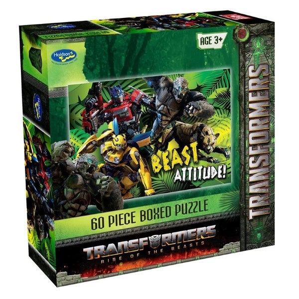 Puzzle - Transformers, Rise of the Beasts: 60pc (Beast Attitude!) Carousel 1