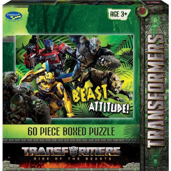 Puzzle - Transformers, Rise of the Beasts: 60pc (Beast Attitude!) Carousel 2