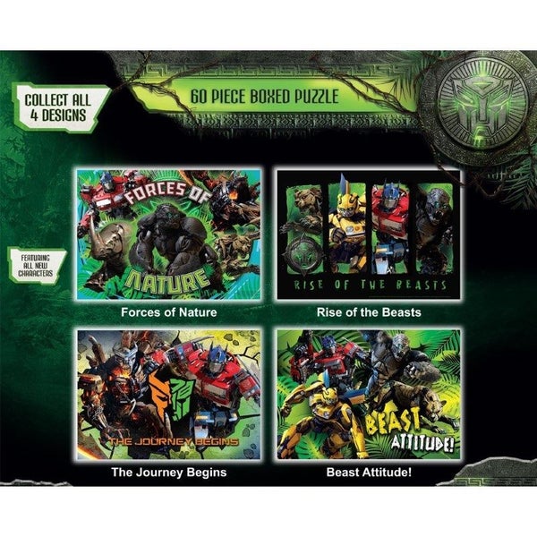 Puzzle - Transformers, Rise of the Beasts: 60pc (Beast Attitude!) Carousel 4