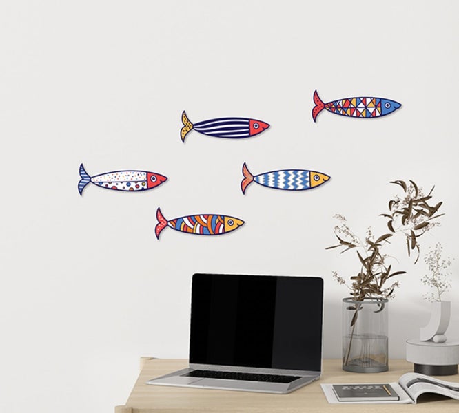 Fiesta Fish Wall Set Carousel 1