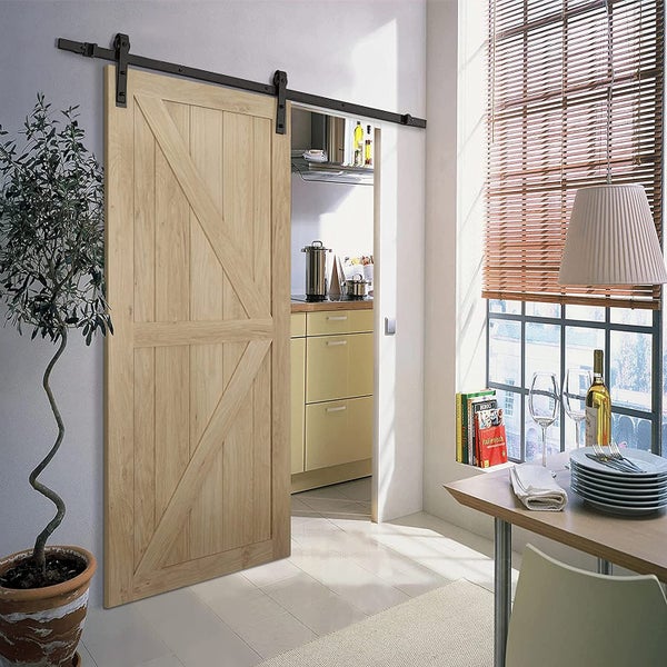 NEW 4M Sliding Barn Door Hardware Kit - In Stock Deal Afterpay Carousel 2