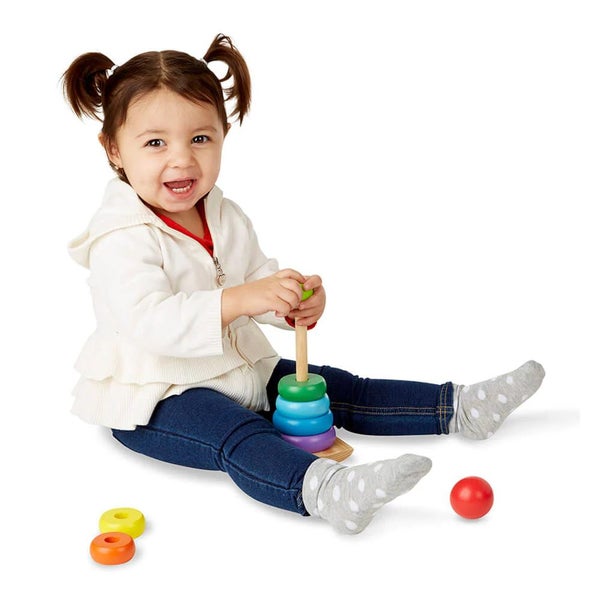 Melissa & Doug - Rainbow Stacker Carousel 2