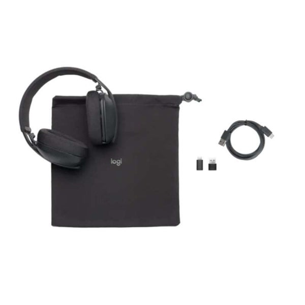 Logitech Zone Vibe Wireless - Graphite, Microsoft Teams Version (981-001158) Carousel 4