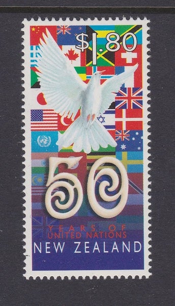 1942. NZ - 1995 United Nations $1.80 Set (1) - UHM Carousel 1