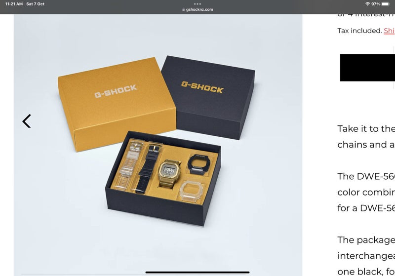 Casio G-Shock Gold Chain Limited Edition - 2 Day Price Drop! Carousel 2