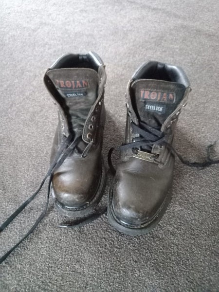 Trojan steel toe cap clearance boots