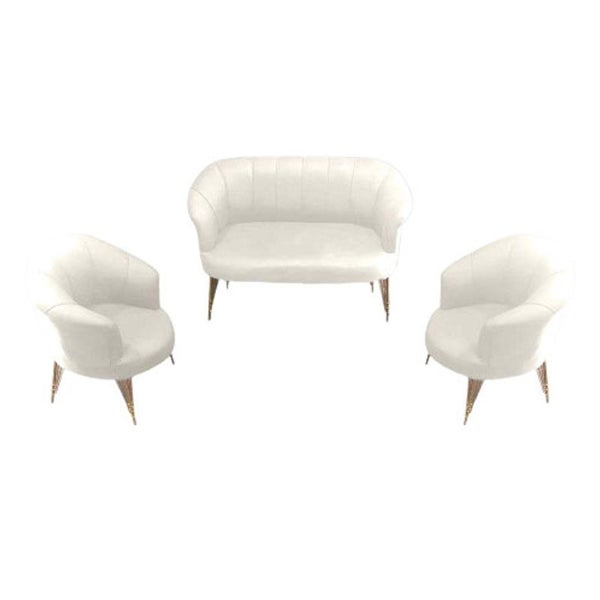 Florida Outdoor Sofa Set, Cream Carousel 1