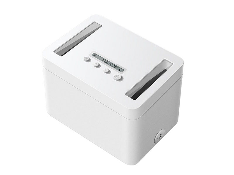Metal Timed Lock Box Self-Control Phone Box Timer Locker with Display Carousel 2