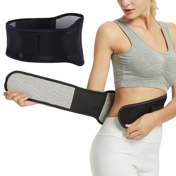 Heating Magnetic Therapy Support Brace Belt Heating Waist Strap for Back Pain Re Carousel 1