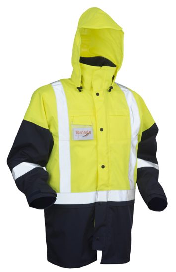 Tornado Advanced, Hi Vis 5-in-1 Jacket (Each) - - Size: XL Carousel 1