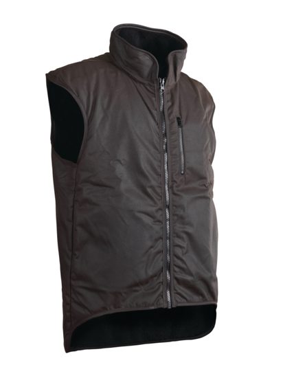 Styx Mill, Oilskin Vest (Each) - Black - Size: M Carousel 1