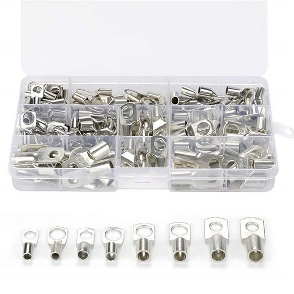 220pcs Copper Wire Lugs with Heat Shrink Set Carousel 7
