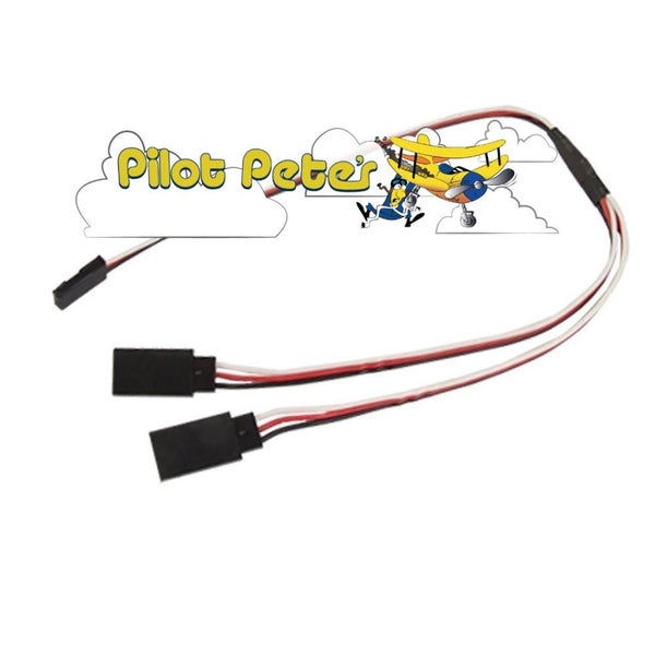 30 cm Y lead JR / FUTABA / MULTI Want servo leads? Try pilotpetes. Kiwi seller Carousel 1