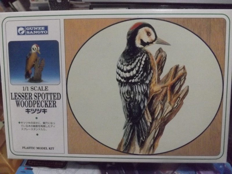 Gunze Sangyo (ex Airfix) 1/1 Lessor Spotted Woodpecker Carousel 1