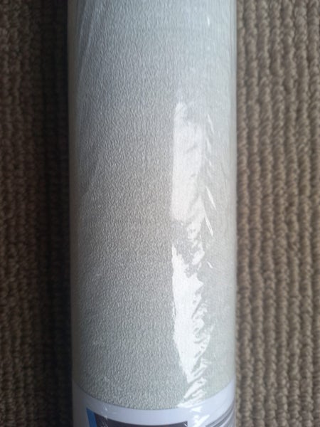 Wallpaper. Linen Weave Texture - Soft Grey. 4 roll bundle. Lot 004 Carousel 2