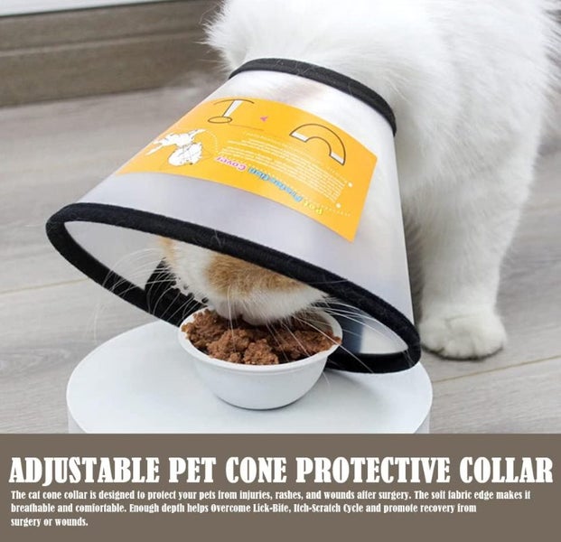Dog Cone Collar, Dog Cone Collar for After Surgery Anti-Bite Lick Carousel 2