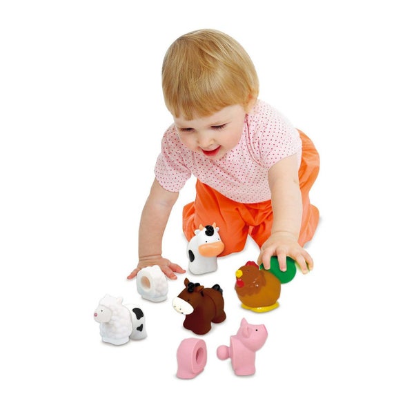 K's Kids Pop Blocs Farm Animals Carousel 1