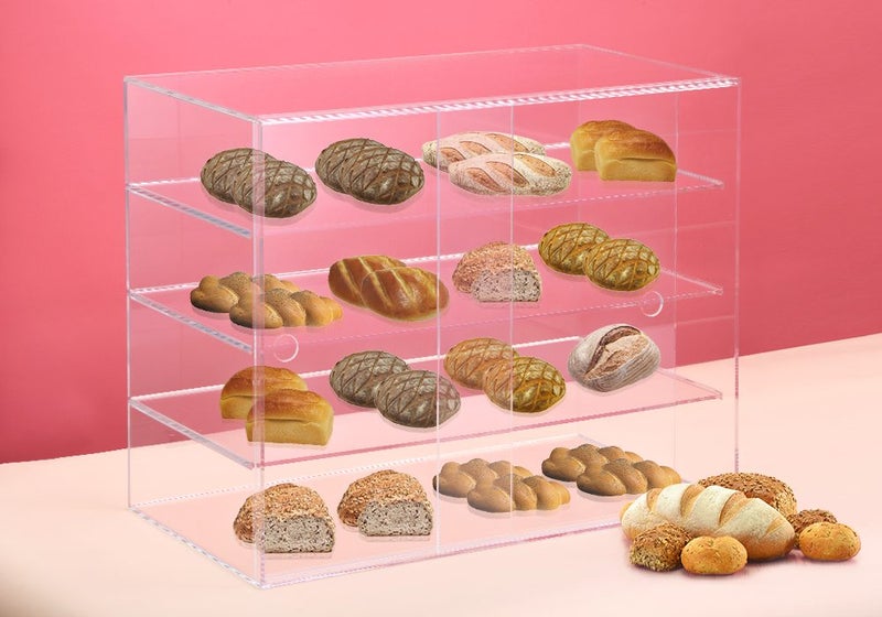 Acrylic Cake Display Cabinet Carousel 2
