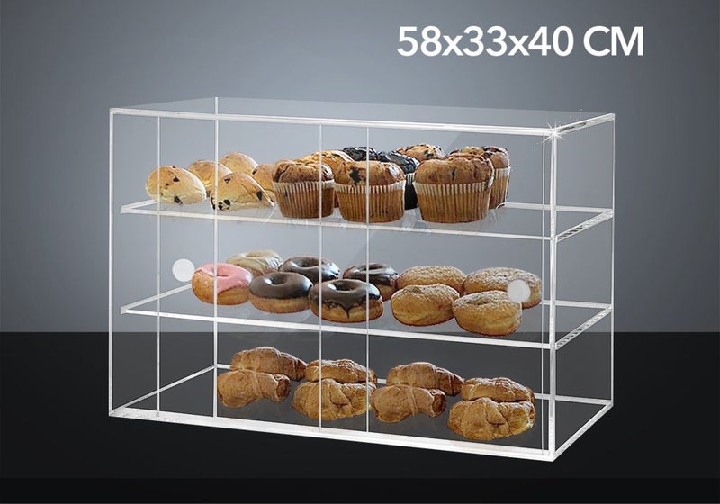 Display Cabinet Bakery Cake Cupcake Storage Carousel 2