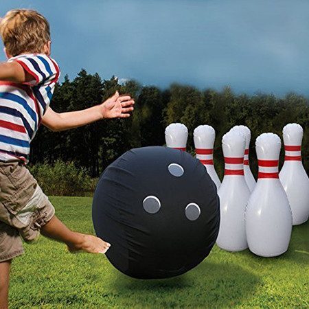 Inflatable Bowling Set Sports Game Toy Carousel 2