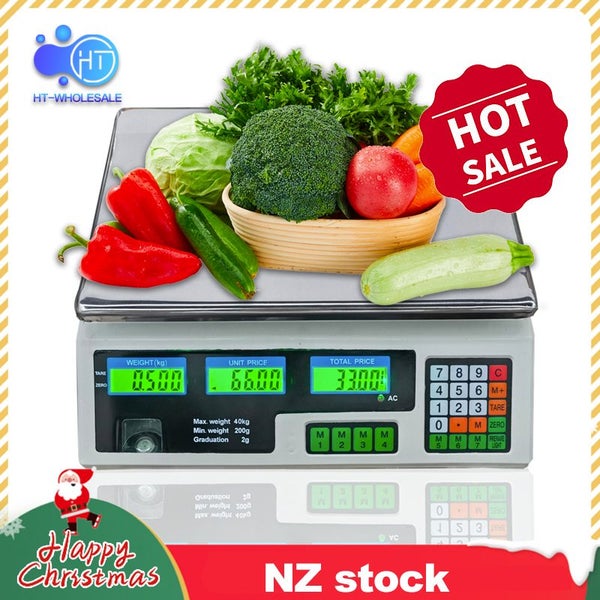 Digital Price Computing Scale Capacity 40kg Carousel 1