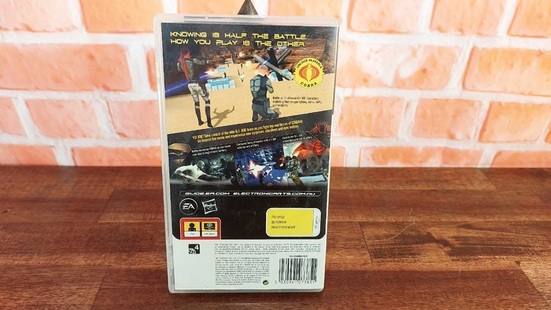 G.I.JOE THE RISE OF THE COBRA - SONY PSP Carousel 4
