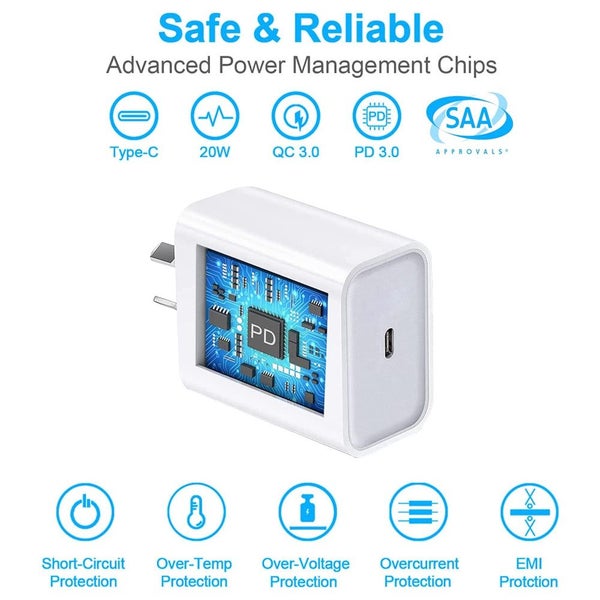 iPhone 16 Pro Max Fast Charger 20W - New (Stock in NZ) Carousel 5