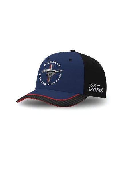 FORD MUSTANG TRIBAR LOGO CAP NAVY/BLACK Carousel 1