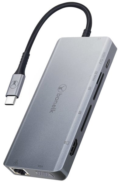 Bonelk Long-Life 13-in-1 Multiport Hub - Space Grey Carousel 1