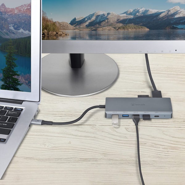 Bonelk Long-Life 13-in-1 Multiport Hub - Space Grey Carousel 2