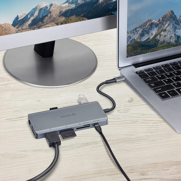 Bonelk Long-Life 13-in-1 Multiport Hub - Space Grey Carousel 3