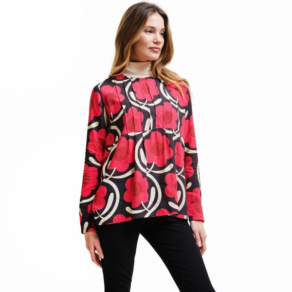 Regtta Womens Orla Kiely Long Sleeve Lightweight Blouse Top - Pink - 10 Carousel 1