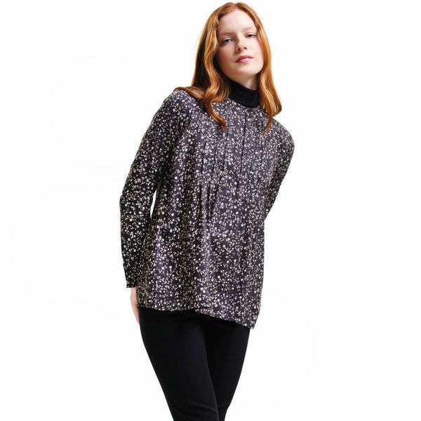 Regtta Womens Orla Kiely Long Sleeve Lightweight Blouse Top - Black - 10 Carousel 1