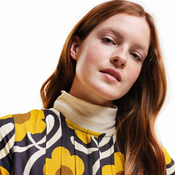 Regtta Womens Orla Kiely Long Sleeve Lightweight Blouse Top - Yellow - 8 Carousel 4