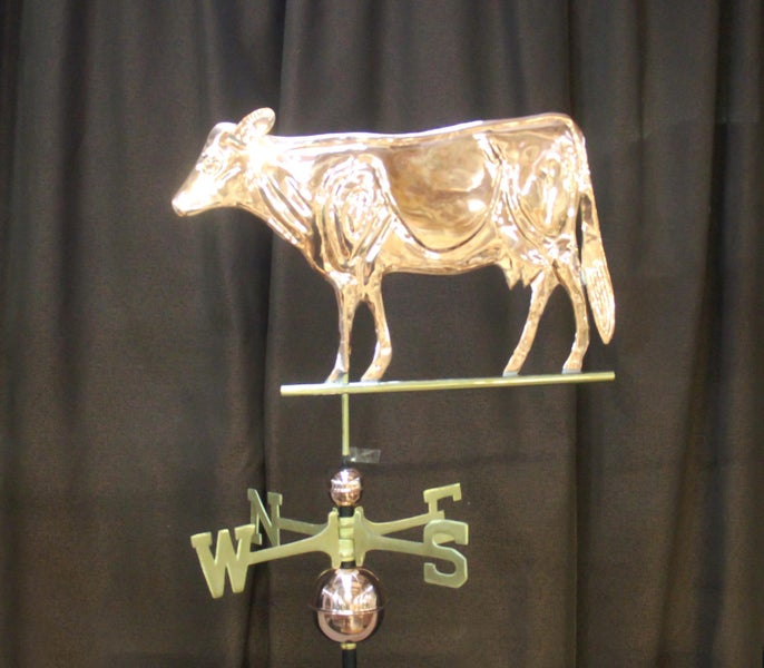Copper Weathervane-Dairy Cow " HALF PRICE " Carousel 1