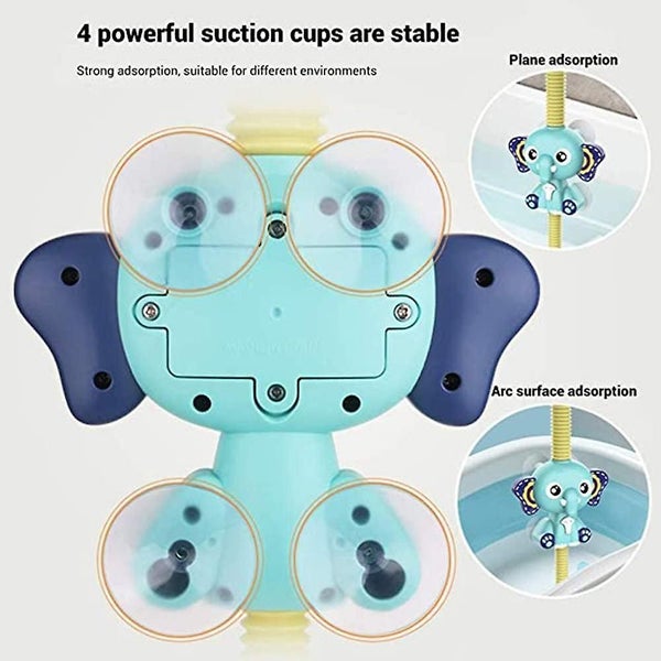 Baby Bath Toys Electric Shower - Bath Shower Head For Kids Sucker Electric Showe Carousel 3